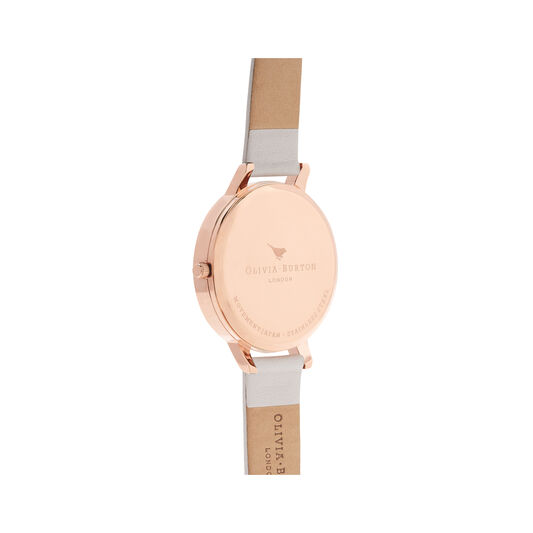 Lace Detail Blush & Rose Gold Watch