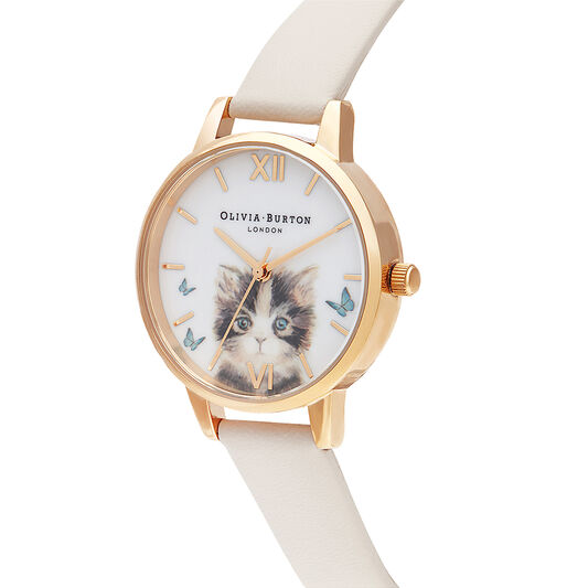 Cat Midi Vegan Nude Gold Olivia Burton London