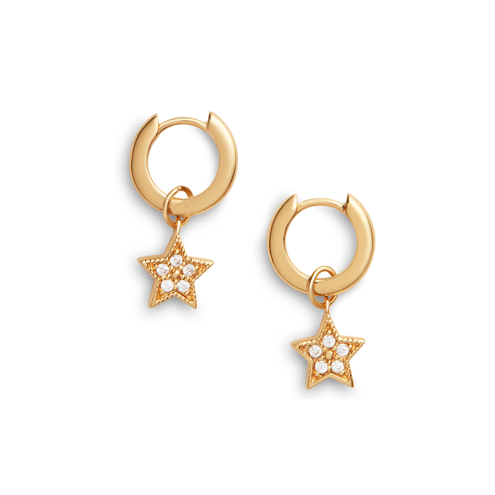 Celestial Star Charm Huggies Gold Olivia Burton London
