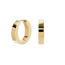 O Gold Hoop Earrings