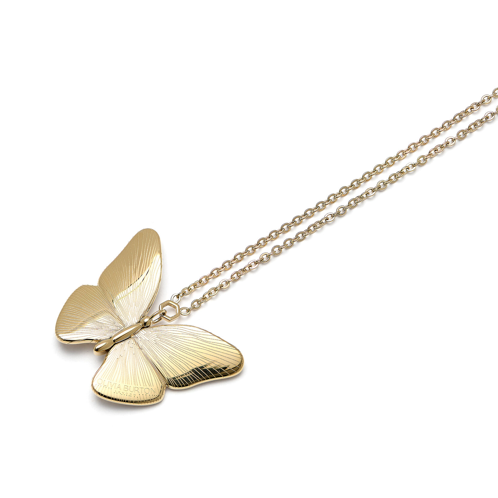 Butterfly Gold Necklace