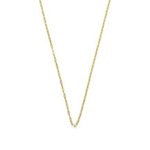 Mini Paperclip Gold Plated Chain Necklace