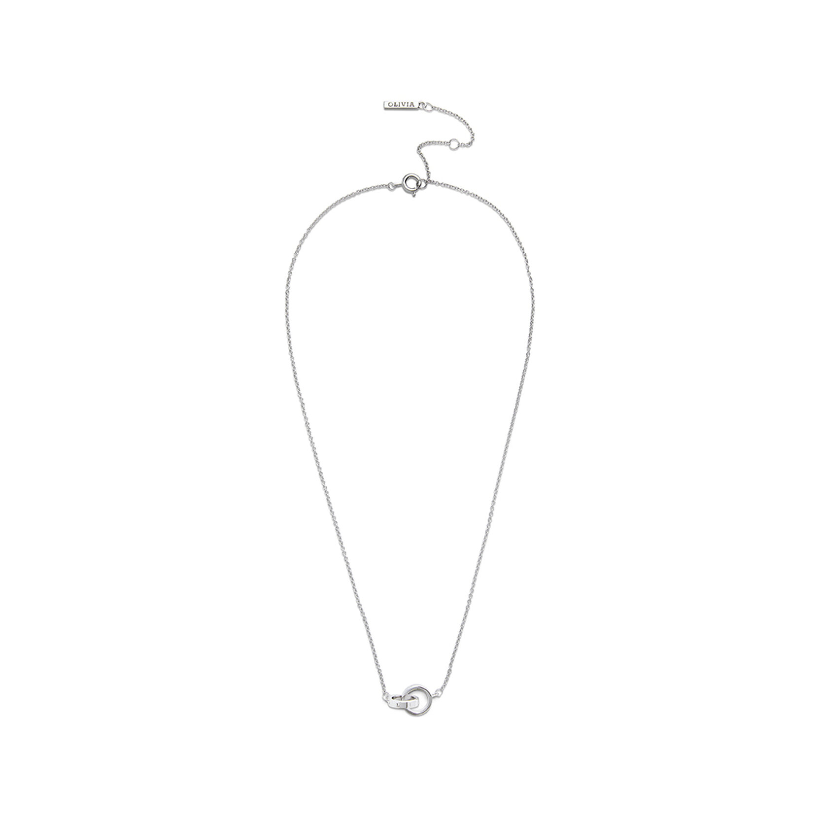 Silver Interlink Necklace