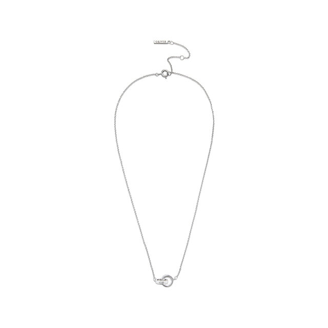 Silver Interlink Necklace