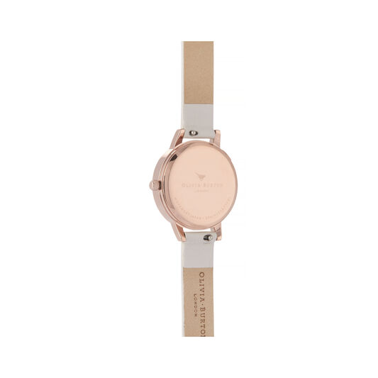 Watercolour Florals Blush & Rose Gold Watch