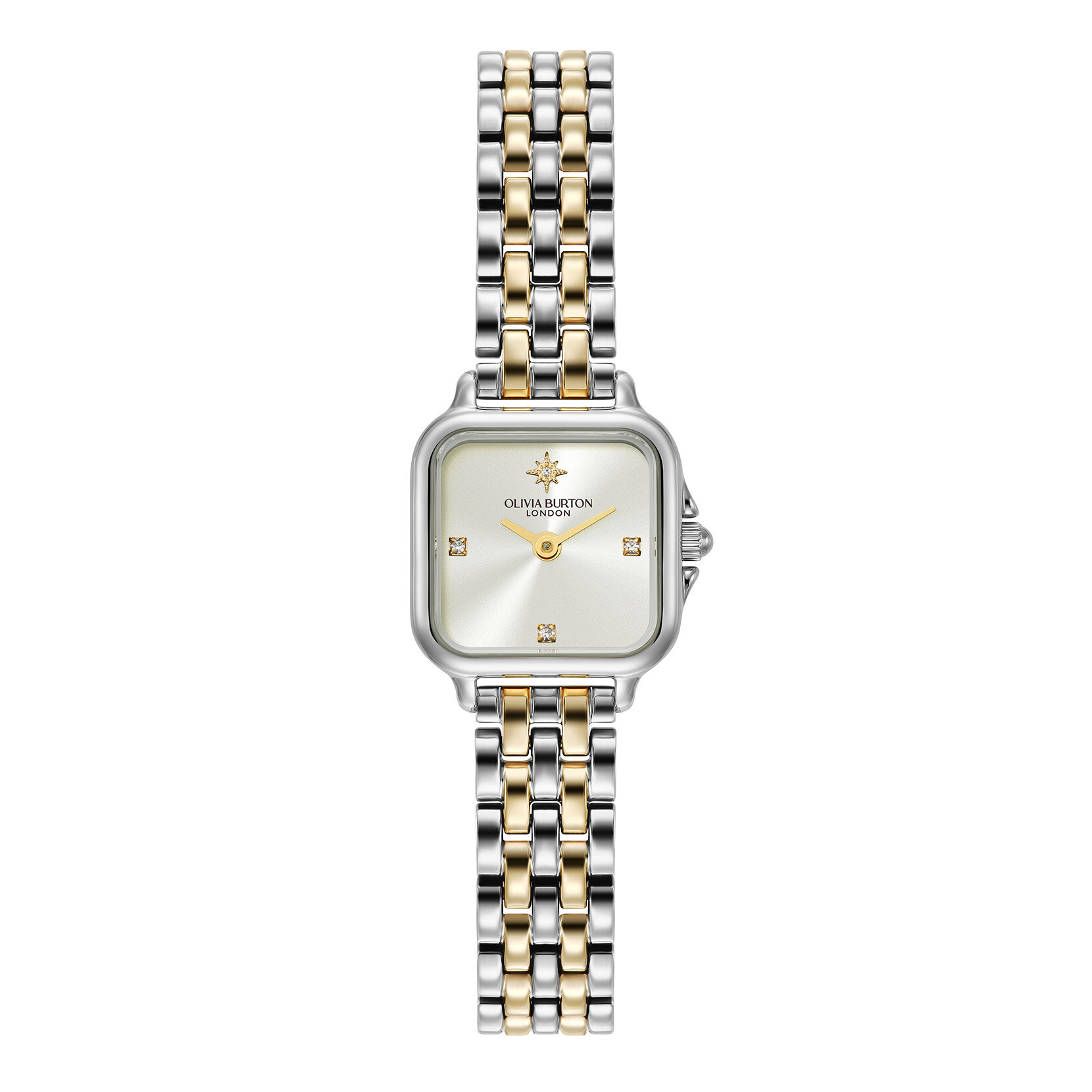 20mm Mini Grosvenor Ivory & Two Tone Bracelet Watch