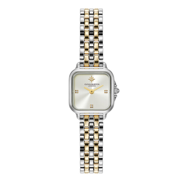 20mm Mini Grosvenor Ivory & Two Tone Bracelet Watch