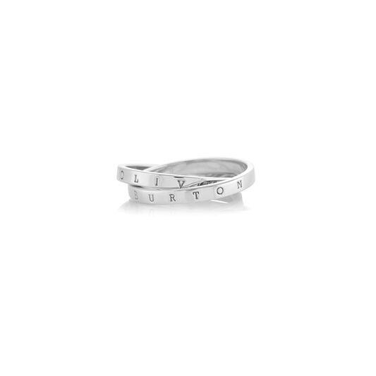 Classics Interlink Silver Ring M