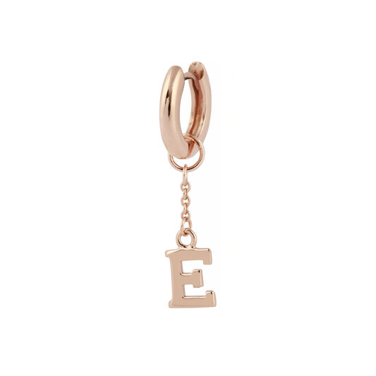 G Huggie Charm Rose Gold