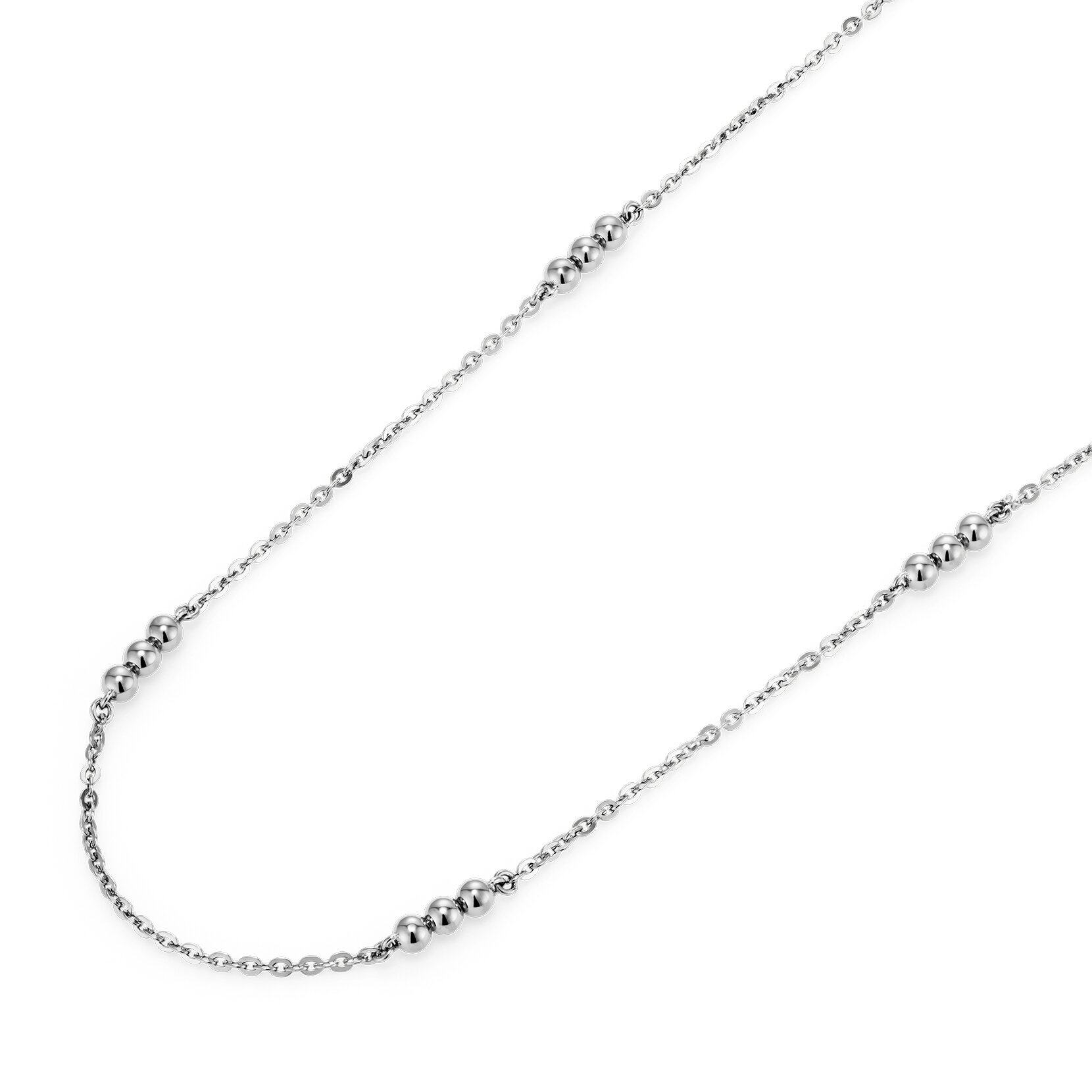 Collier Superposition Ever Stacked Perles Argent