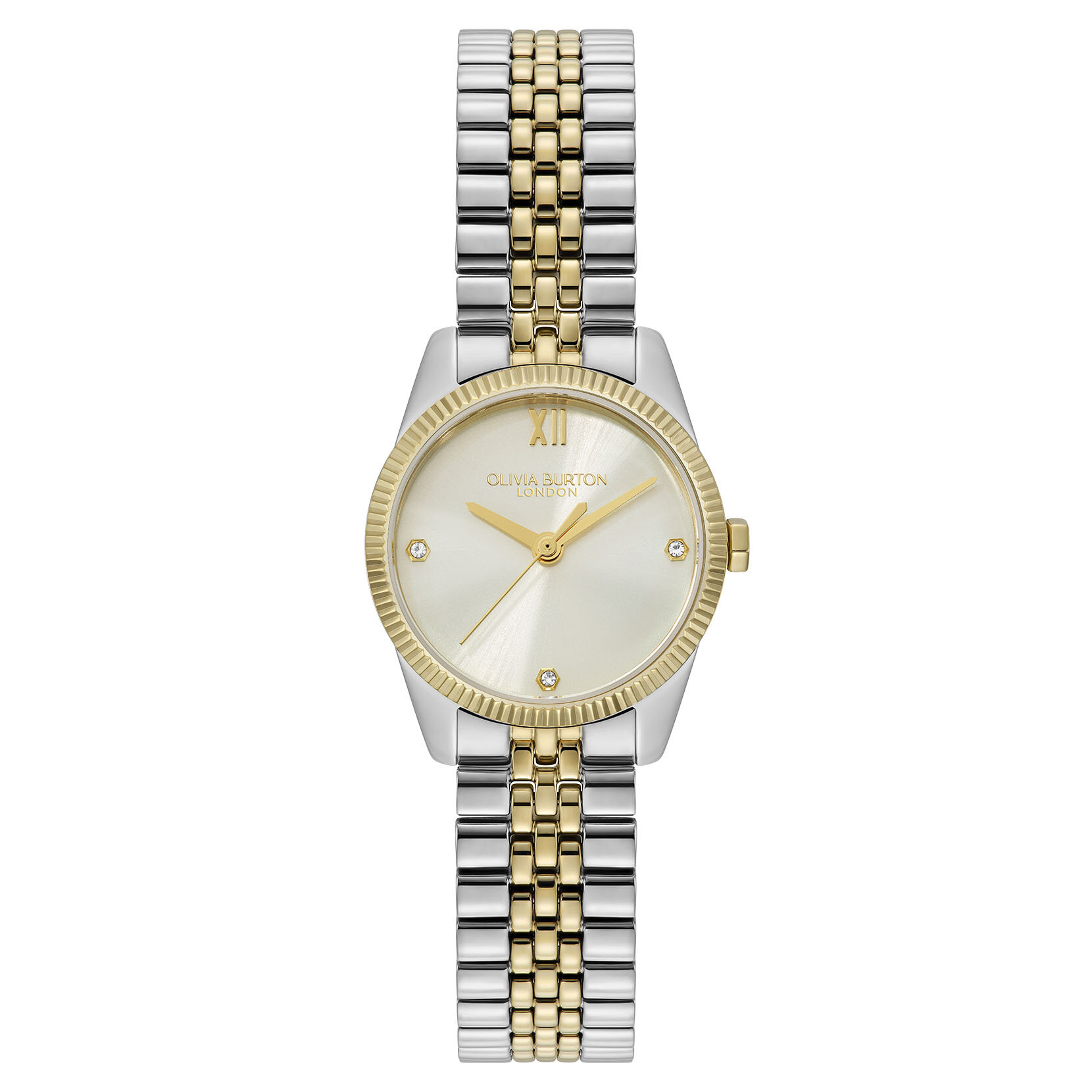25mm Highbury Ivory & Two Tone Bracelet Watch