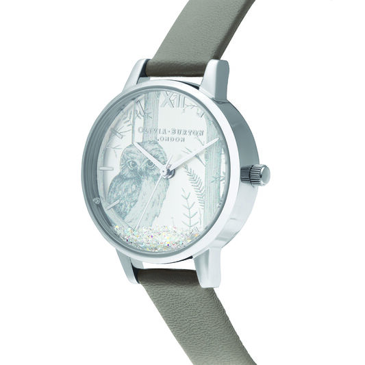 Snow Globe Vegan London Grey & Silver
