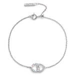 Bejeweled Classics Silver Interlink Bracelet