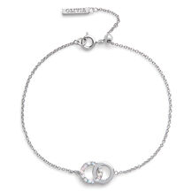 Bejeweled Classics Silver Interlink Bracelet