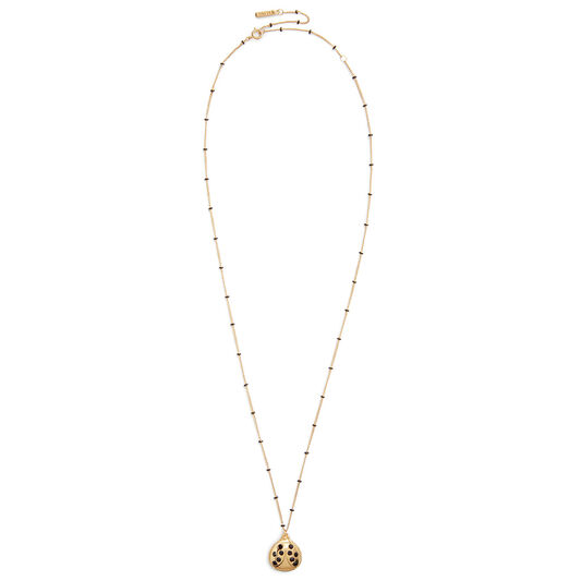 Ladybird Necklace Gold