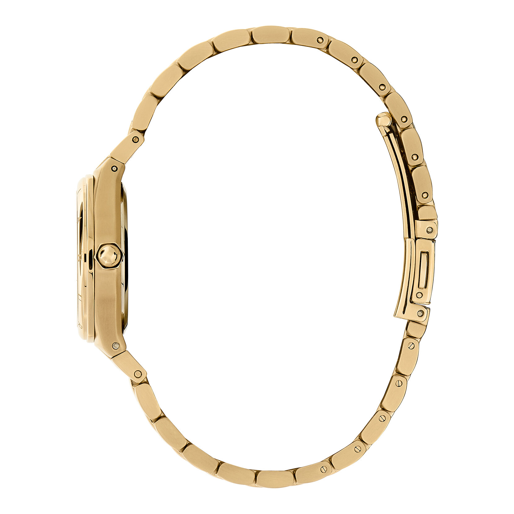 28mm Mini Hexa Gold Bracelet Watch 