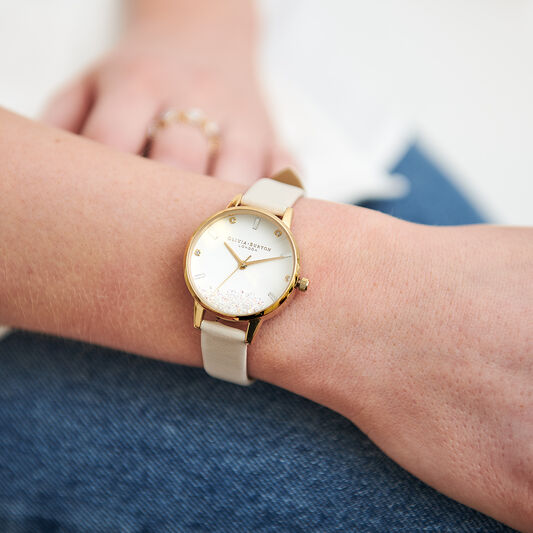 Wishing Watch Vegan Nude & Gold