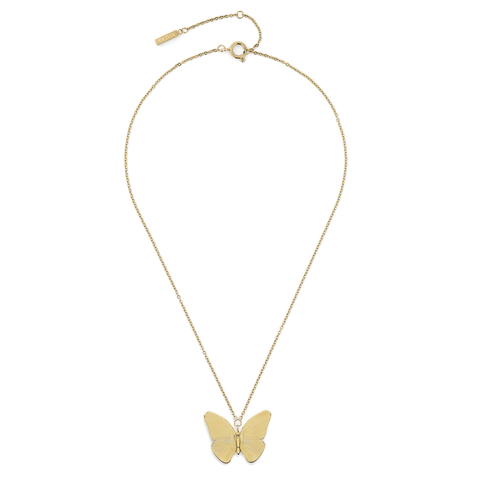 Butterfly Gold Necklace