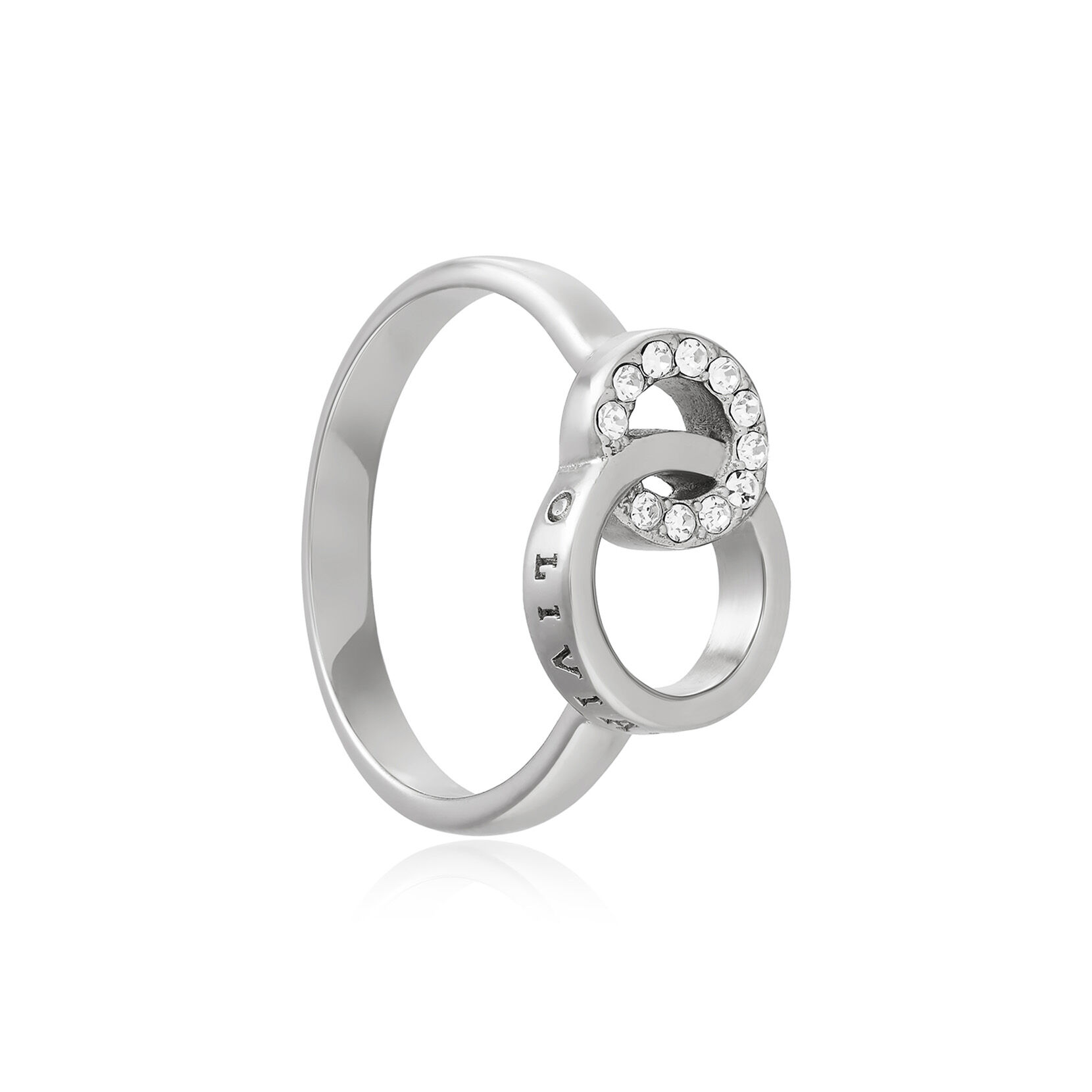 Classics Silver Interlink Ring