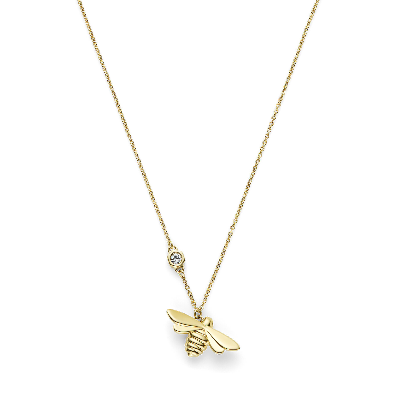 Honey Bee Gold Plated Necklace