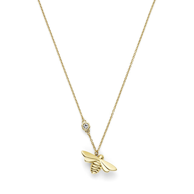 Honey Bee Gold Plated Necklace