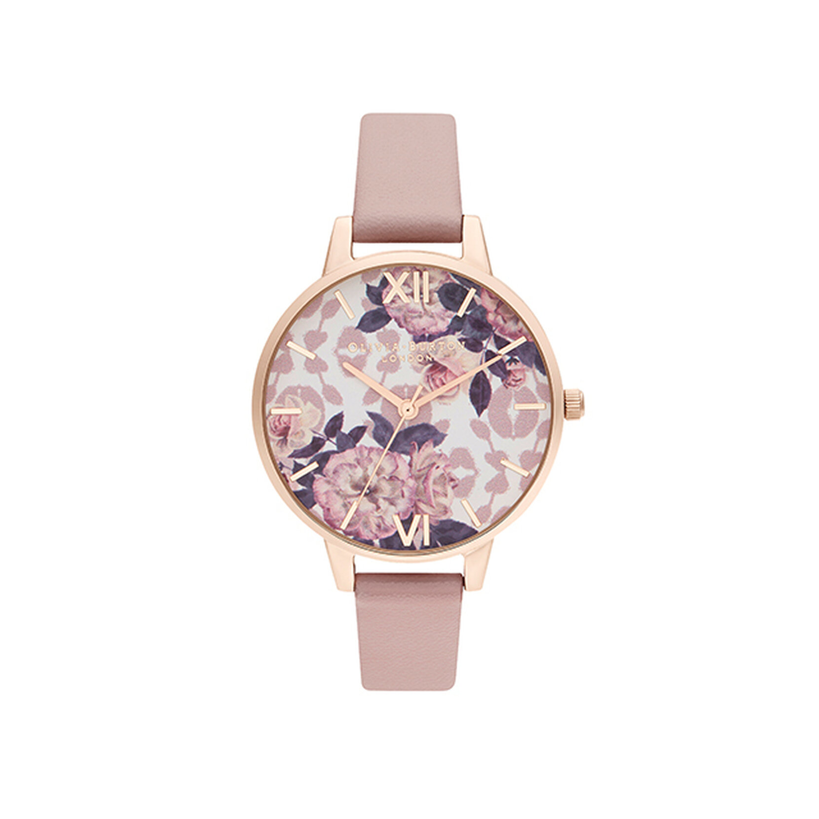 Wildflower Vegan Rose & Pale Rose Gold Watch and 3D Bee Rose Gold Bracelet Gift Set