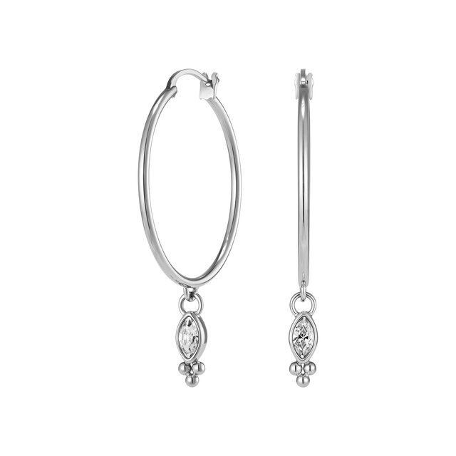 Créoles Dainty Argent