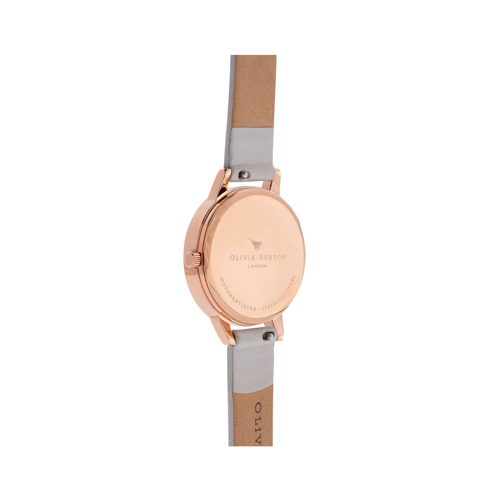 Abstract Florals Blush & Rose Gold Watch