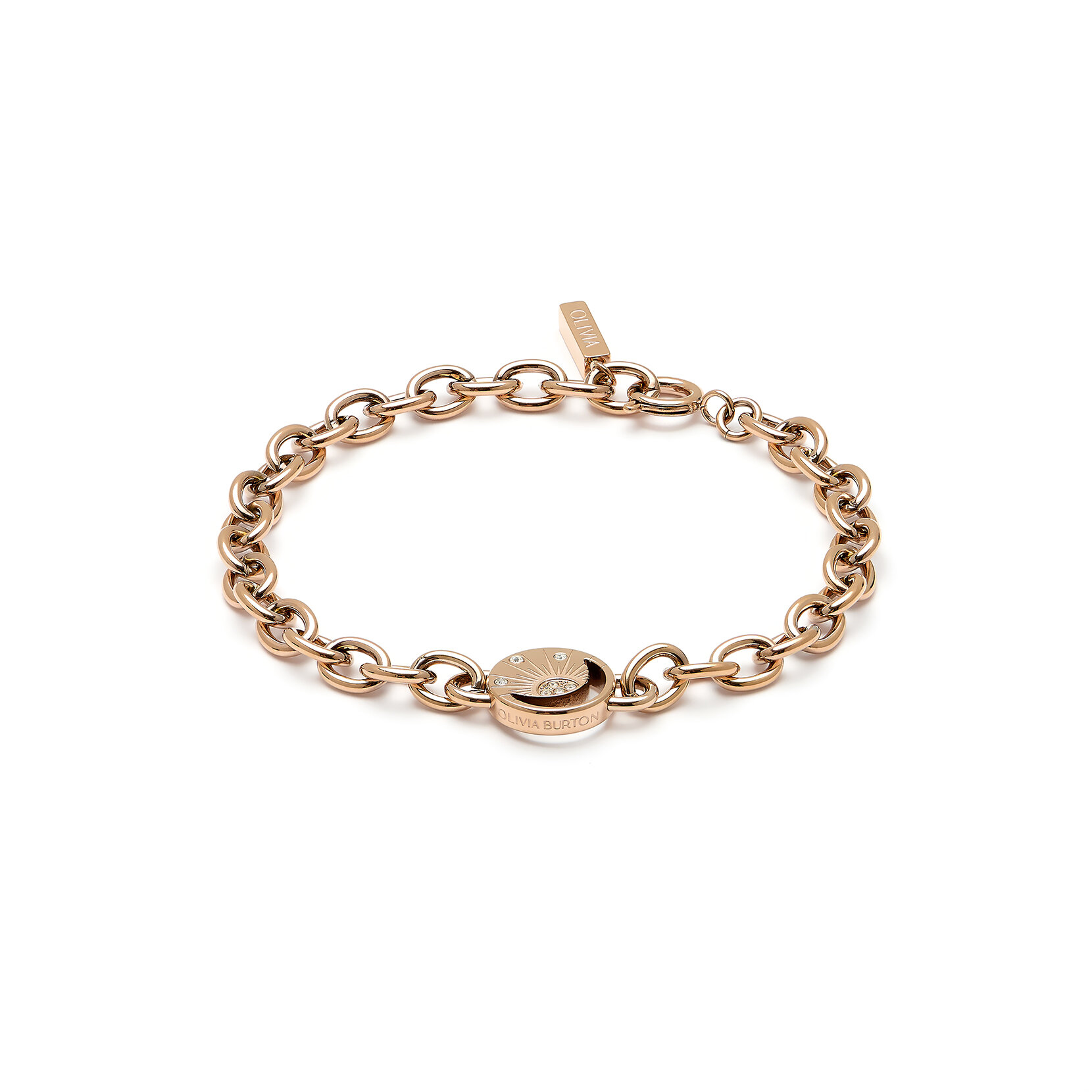 Celestial Sun Rose Gold Plated Bracelet