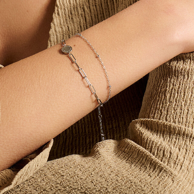 Bracelet multirang Illusion Argent