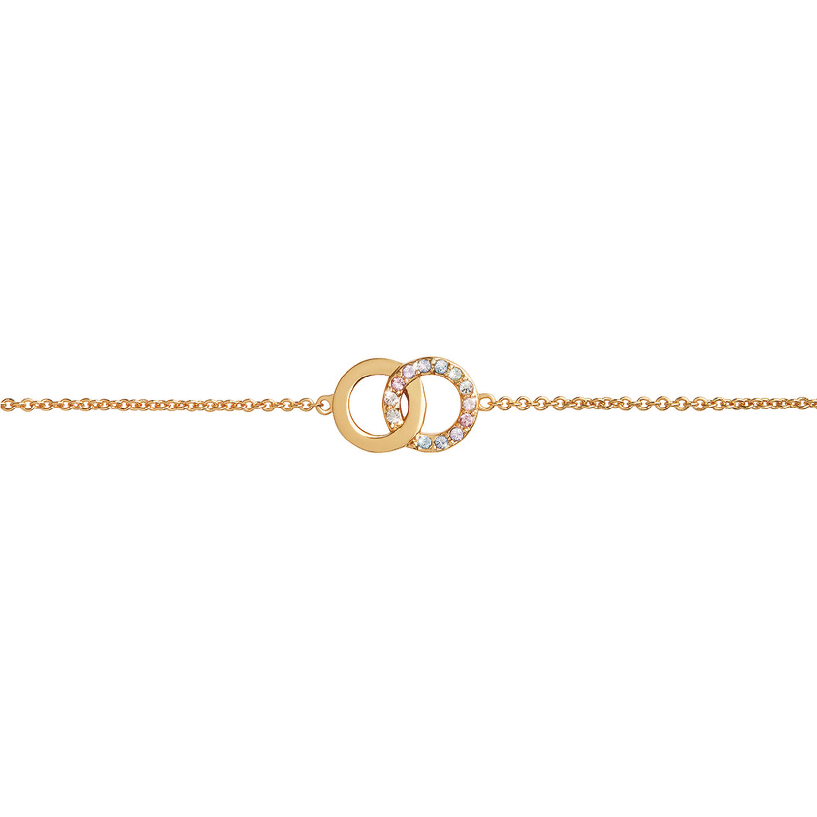 Bejeweled Classics Gold Interlink Bracelet