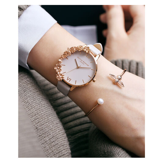 Case Cuff Blush & Rose Gold Watch