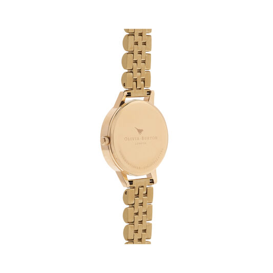 Wonderland Nude Dial & Gold Bracelet Watch
