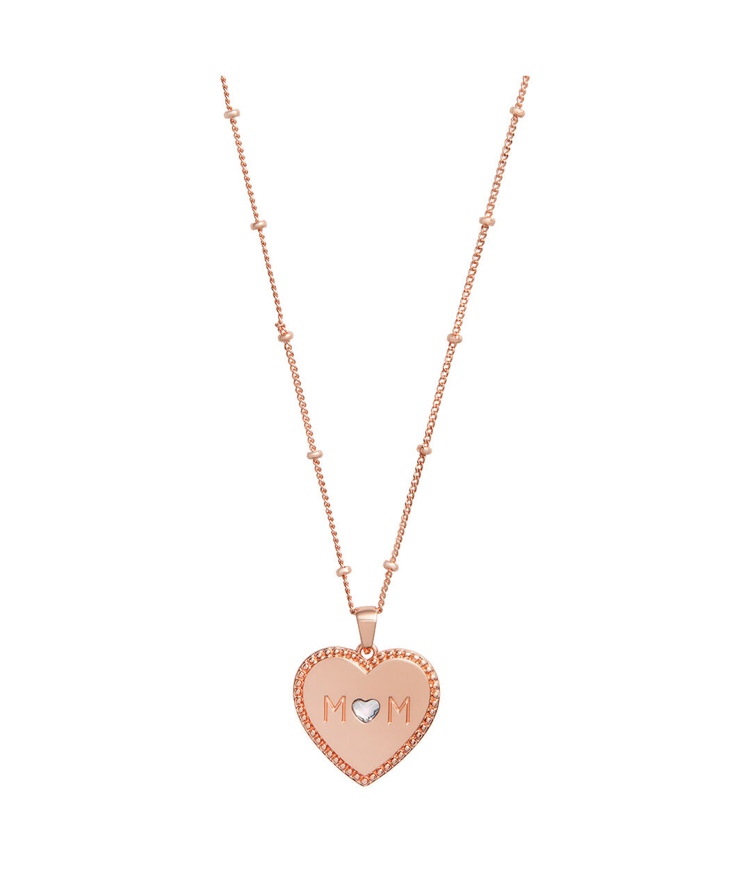 mothers day necklace rose gold