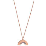 Rainbow Necklace Rose Gold