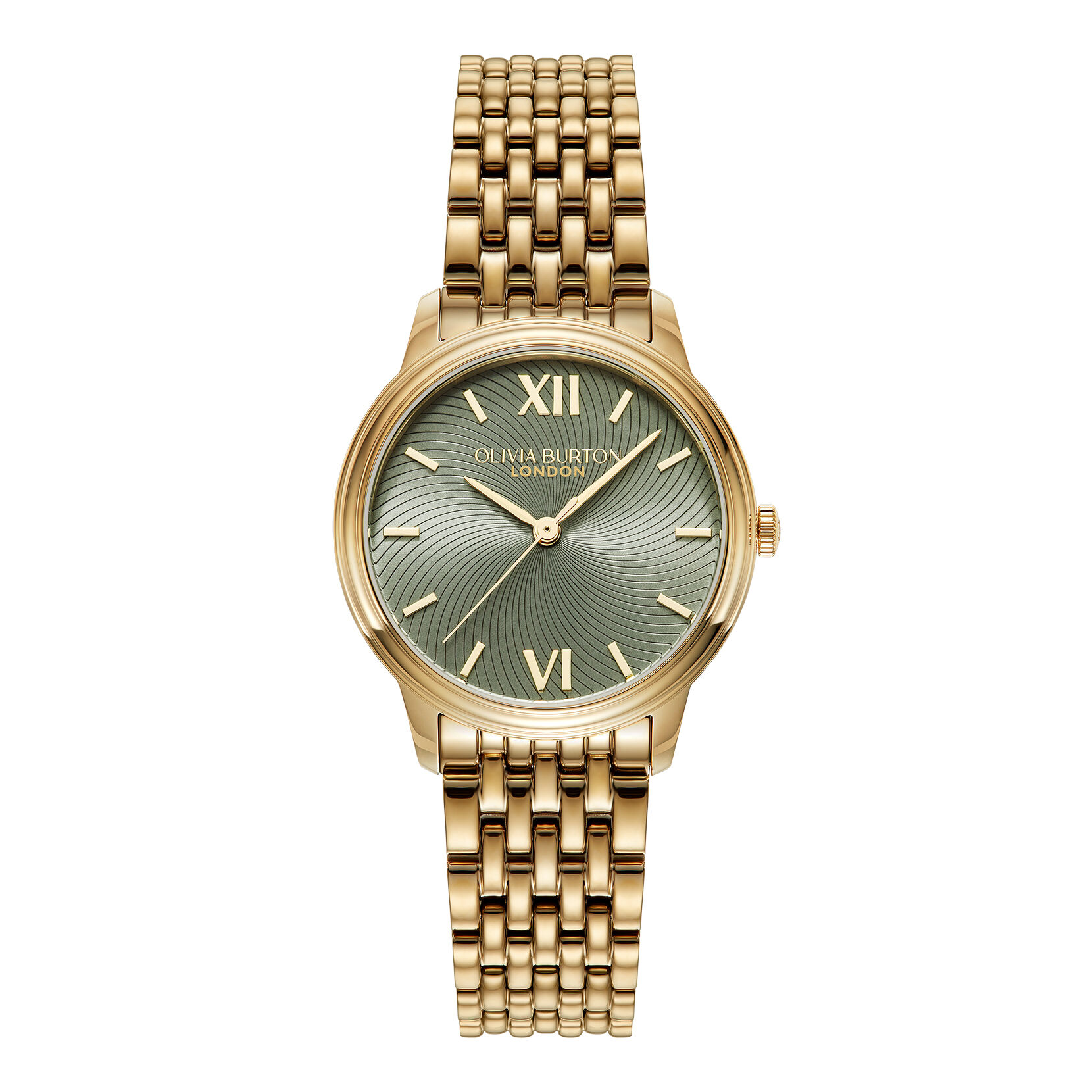 Classic 30mm Wonderlust White & Silver Mesh Watch | Olivia