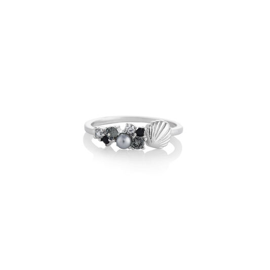 Under The Sea Shell Silver Ring L