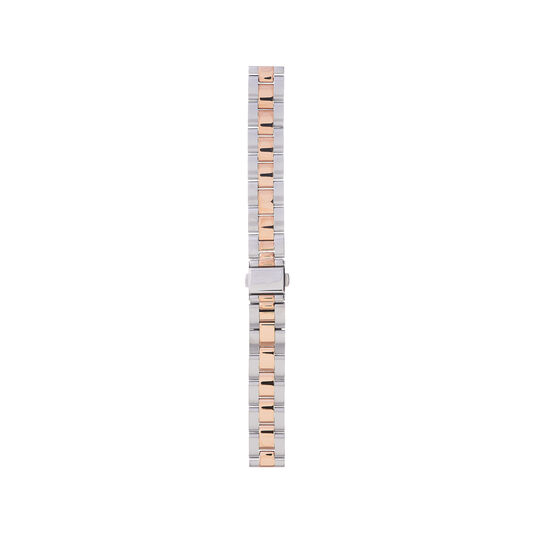 Big Dial Silver & Rose Gold Bracelet Strap