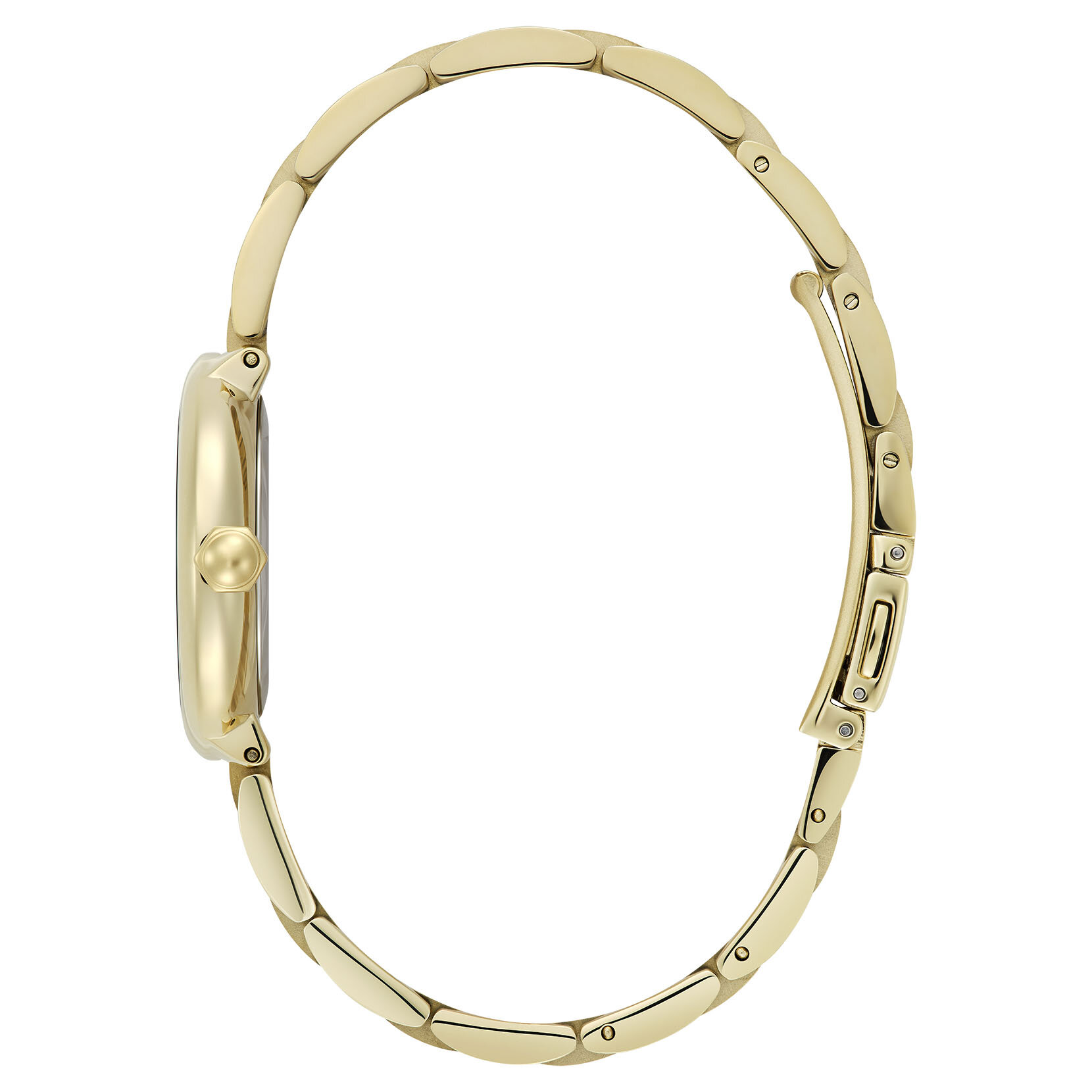 Montre Pembroke Noir & Bracelet Or 30mm