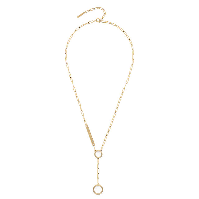 Linear Gold Necklace