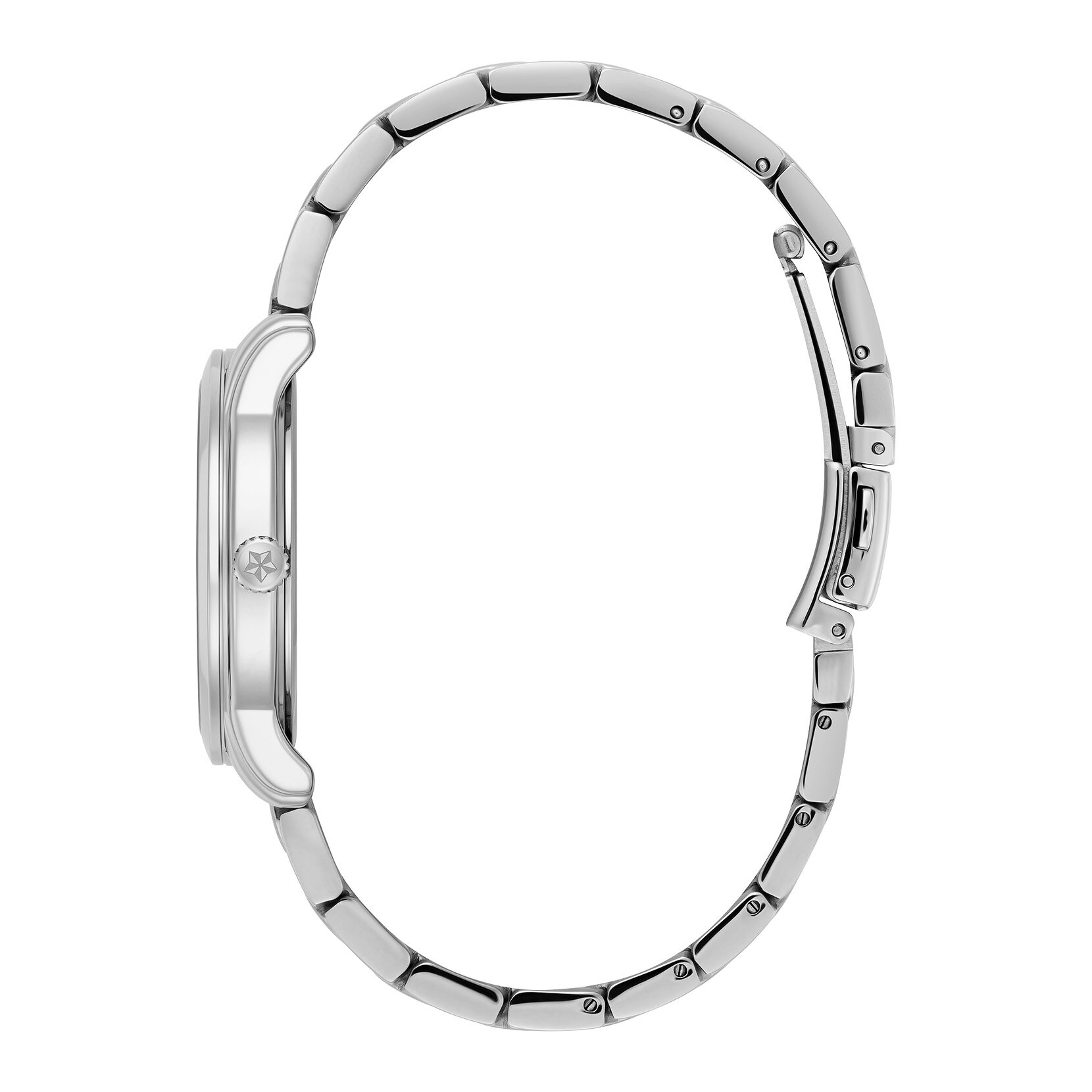 Montre-bracelet Colourwave bleu d&eacute;grad&eacute; et argent 36 mm