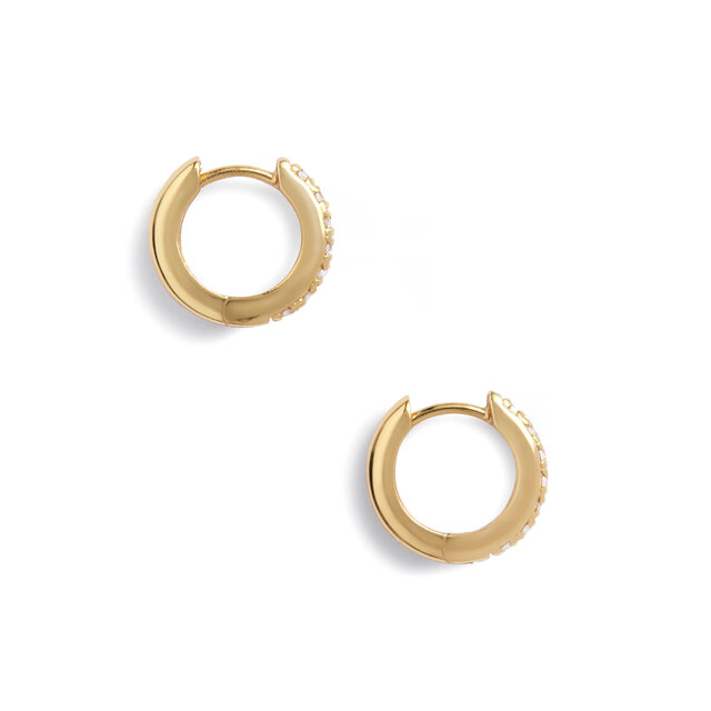 Gold  Huggie Hoops