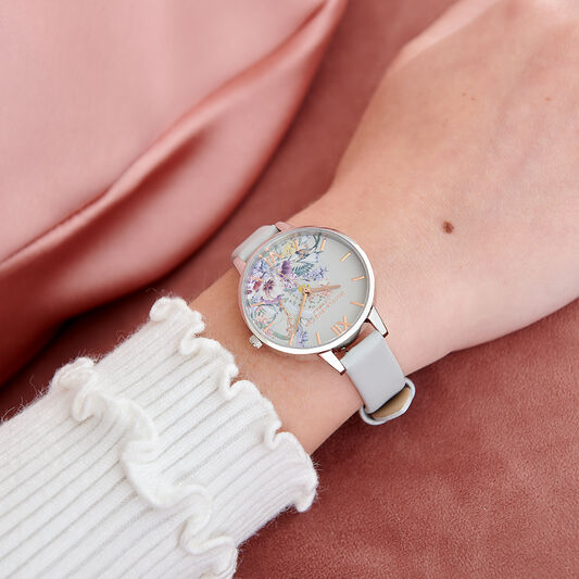 Enchanted Garden Vegan Grey & Silver
