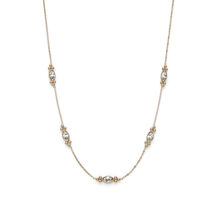 Collier Dainty Or Rose plaqué