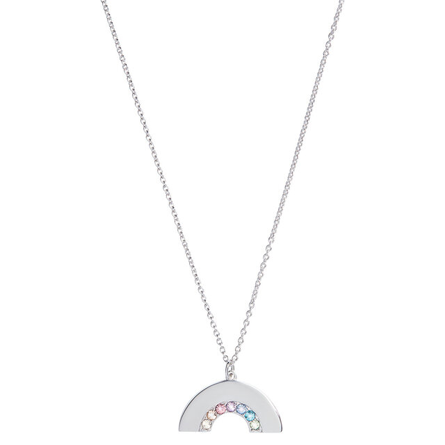 Silver Rainbow Necklace