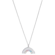 Silver Rainbow Necklace