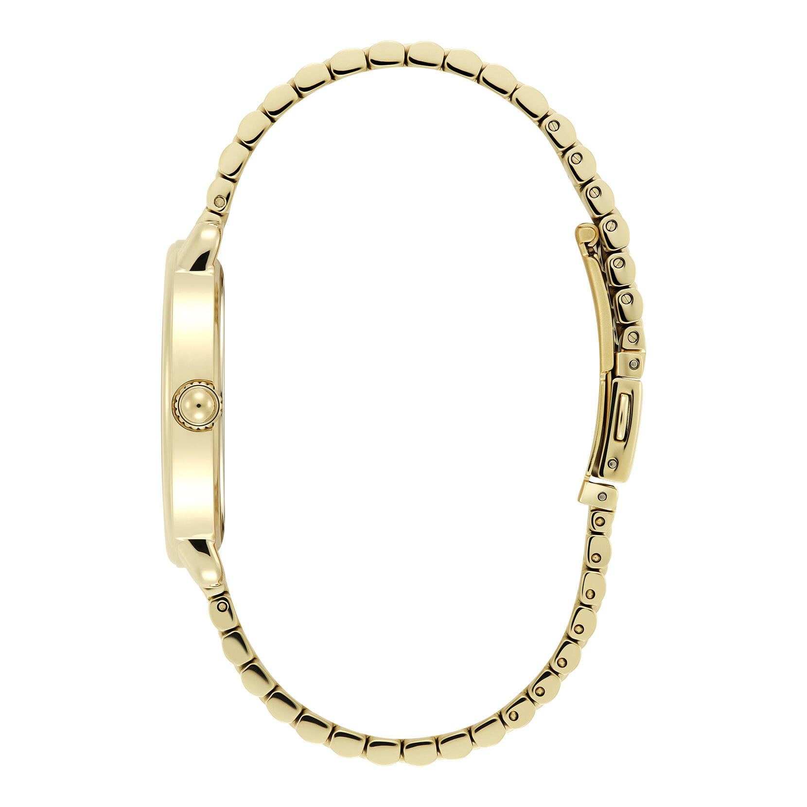 Bracelet de Montre Vintage Floral 36mm Or