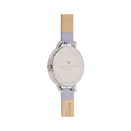 White Dial Parma Violet, Rose Gold & Silver