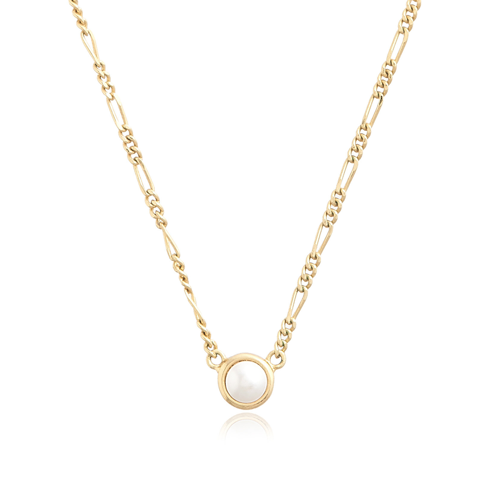 Coffret cadeau collier ras du cou et bracelet Classic Gold Dot or