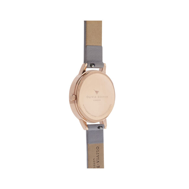  Marble Floral Rose Gold Watch  